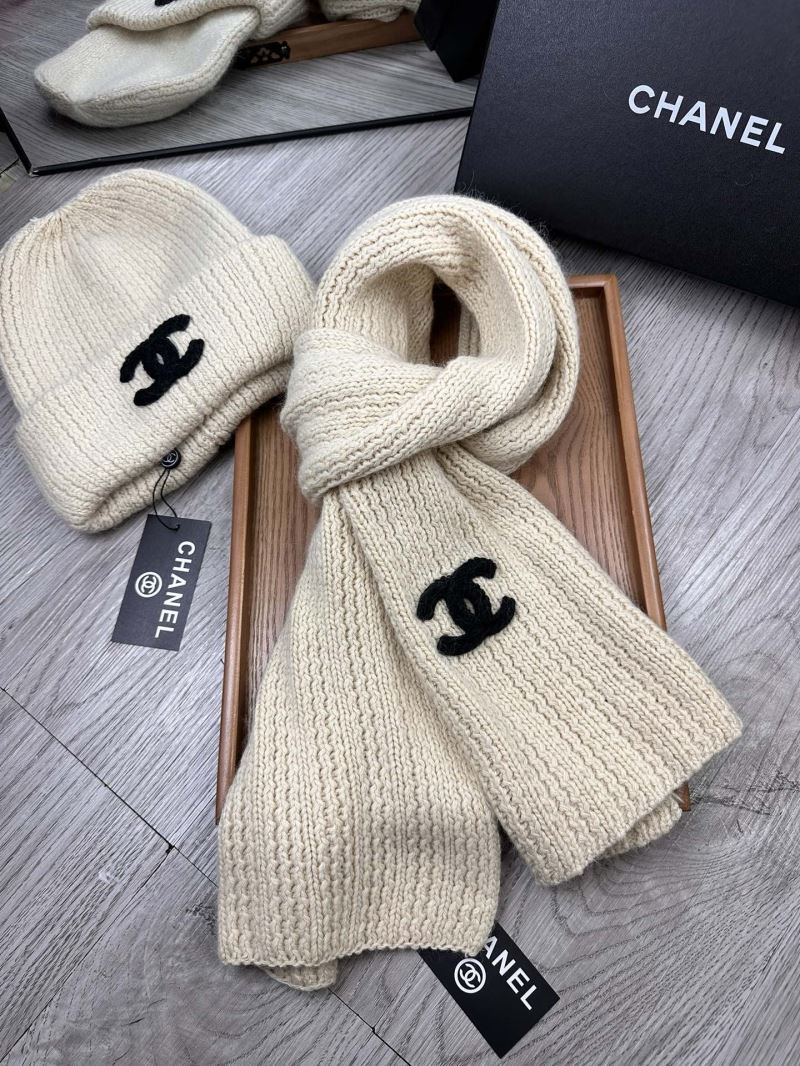 Chanel Caps Scarfs